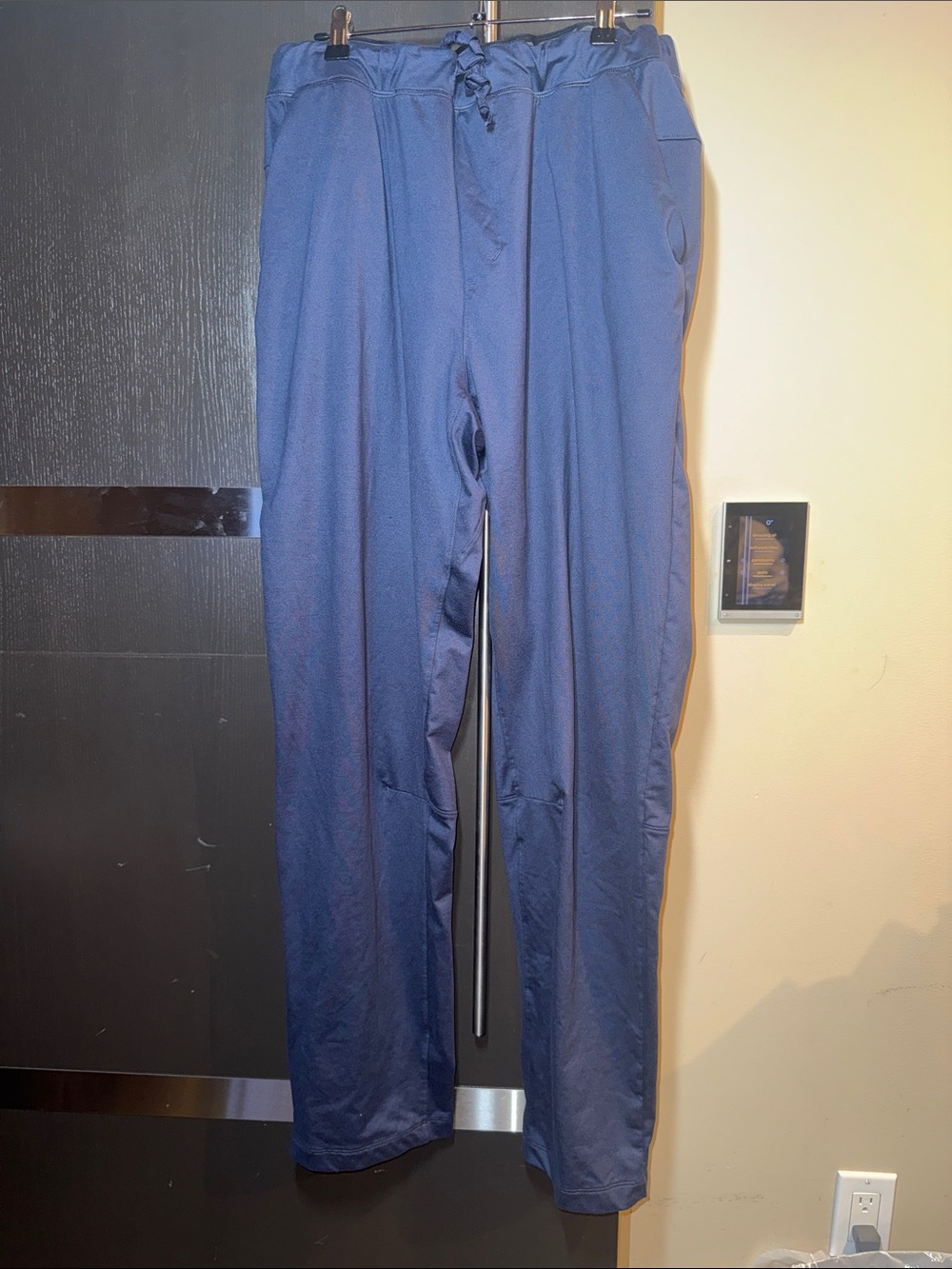 Men's Navy Drawstring Joggers - Casual Athletic Sweatpants